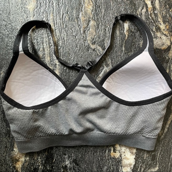 Gray Sports Bra - Picture 2 of 4